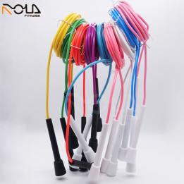 Colorful 5mm PVC Cable ABS Handle PVC Jump Rope